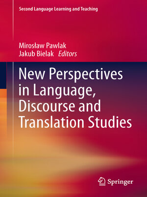 cover image of New Perspectives in Language, Discourse and Translation Studies
